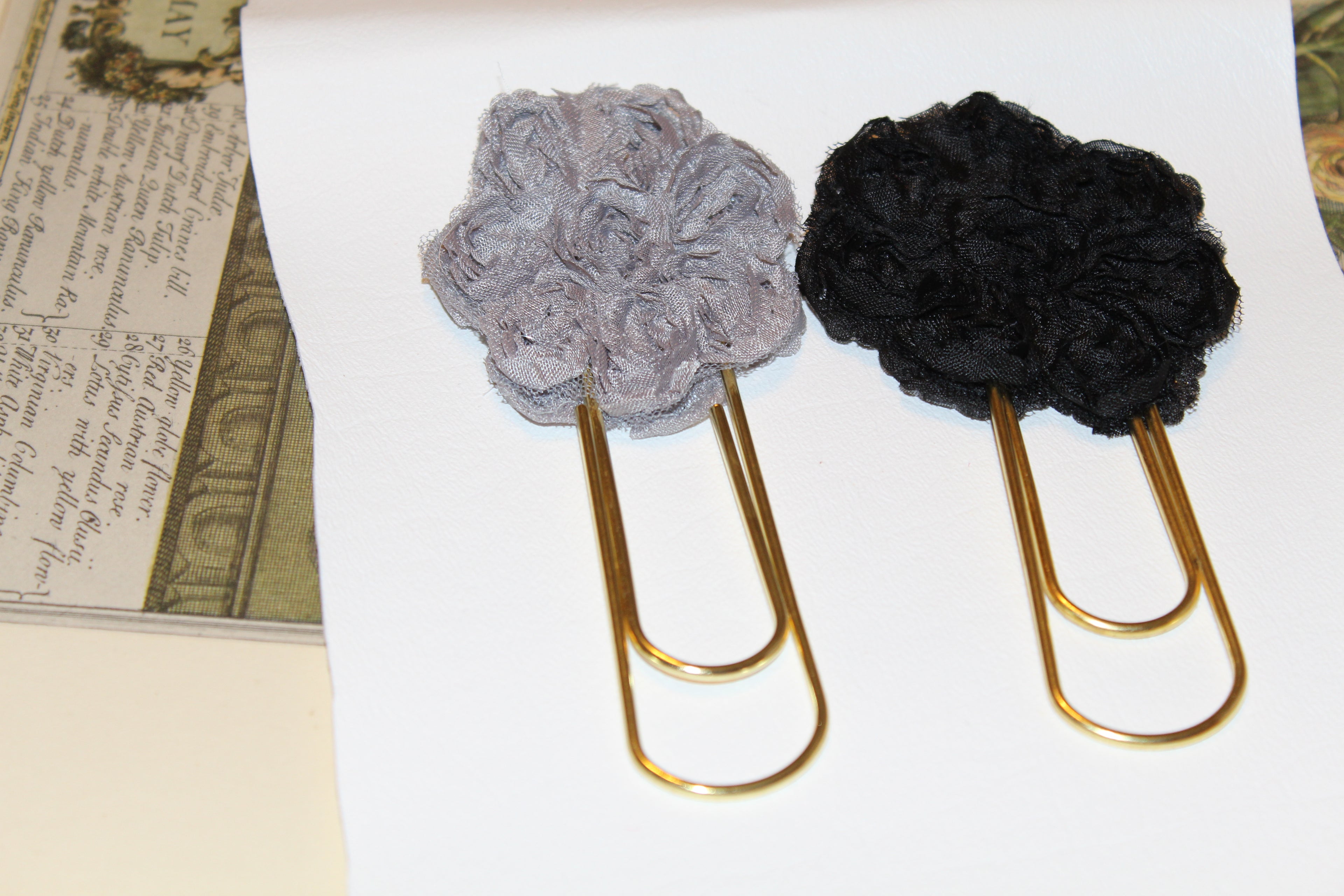 Planner Clip,Bookmark, Jumbo Paper Clip,Page Marker,Bookmark Clip, Handmade