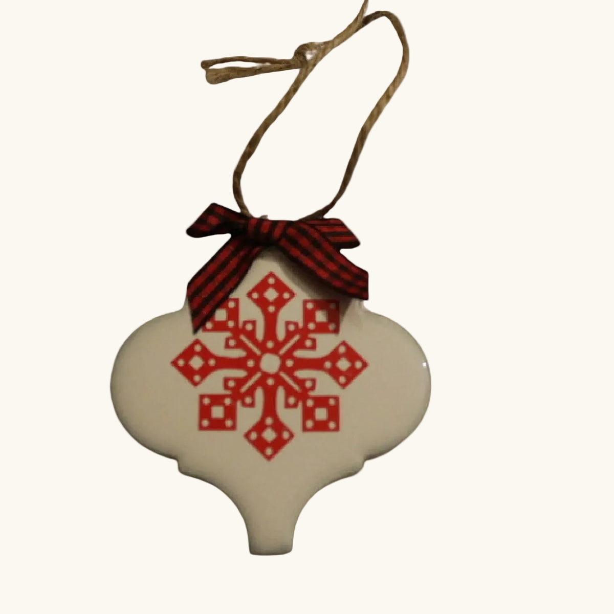 Handmade Arabesque Ceramic Tile Ornaments