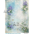 Milky Valley Vintage Lilac Frame A4