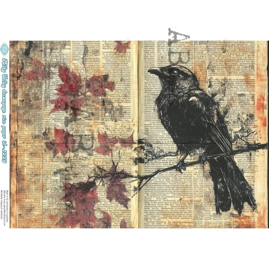 Milky Valley Vintage Raven Ledger