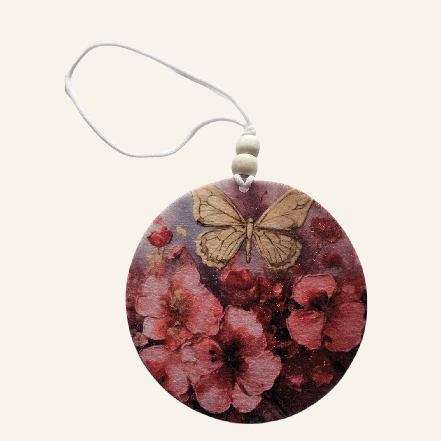 Round Air Freshener Double Sided