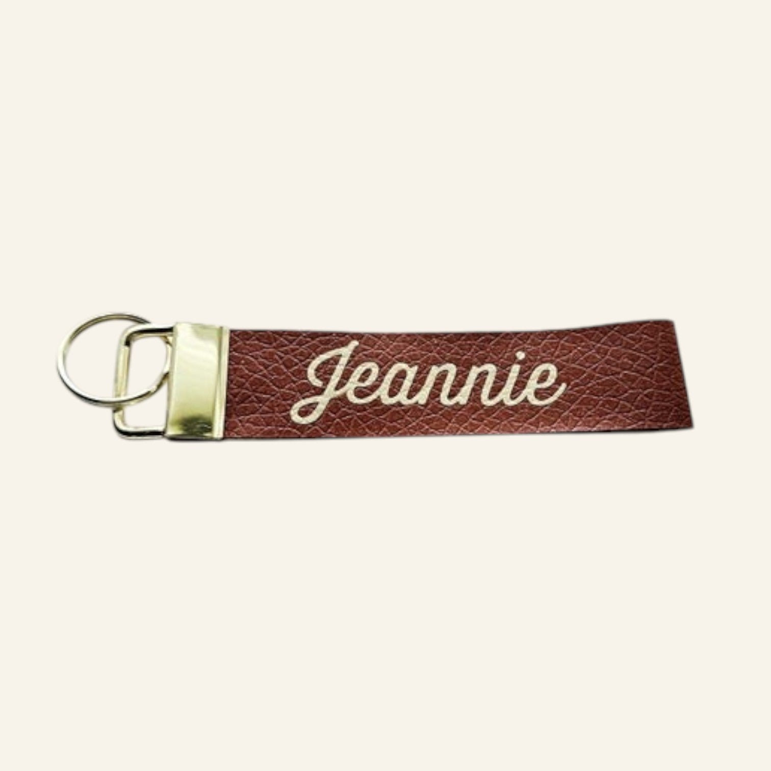 Custom Name Wristlet Keychain