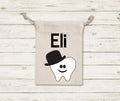 Tooth Fairy Bag and jar Personalized, Lost Tooth Bag, Tooth Fairy Kit, Kids Tooth Bag, Tooth Container, First Tooth Gift, Kids Gift